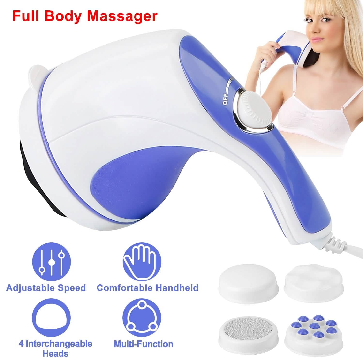Electric Handheld Body Massager DailySale
