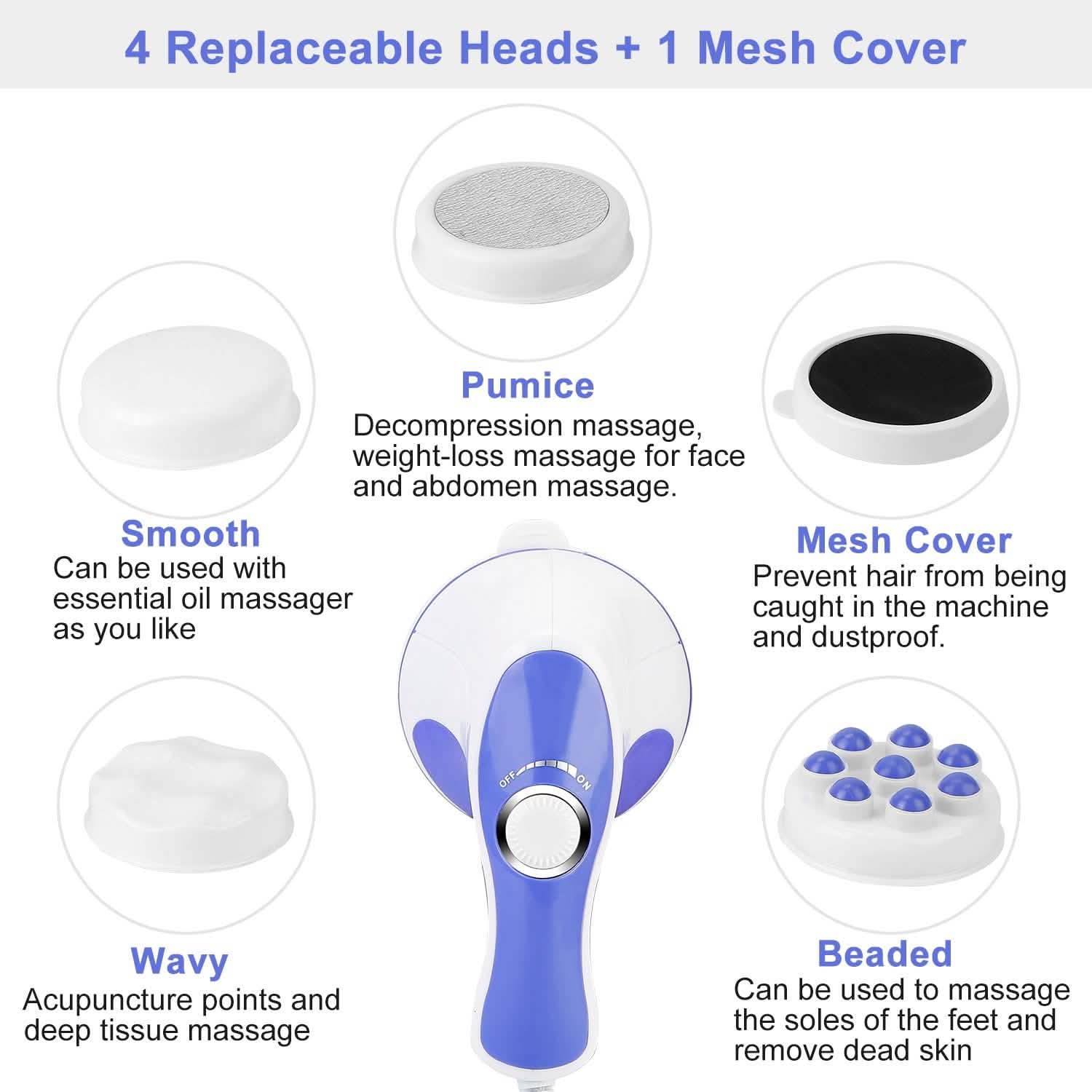 Electric Handheld Body Massager DailySale