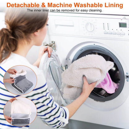 Electric Heated Foot Warmer with 6 Level Heating 4 Level Timing DailySale