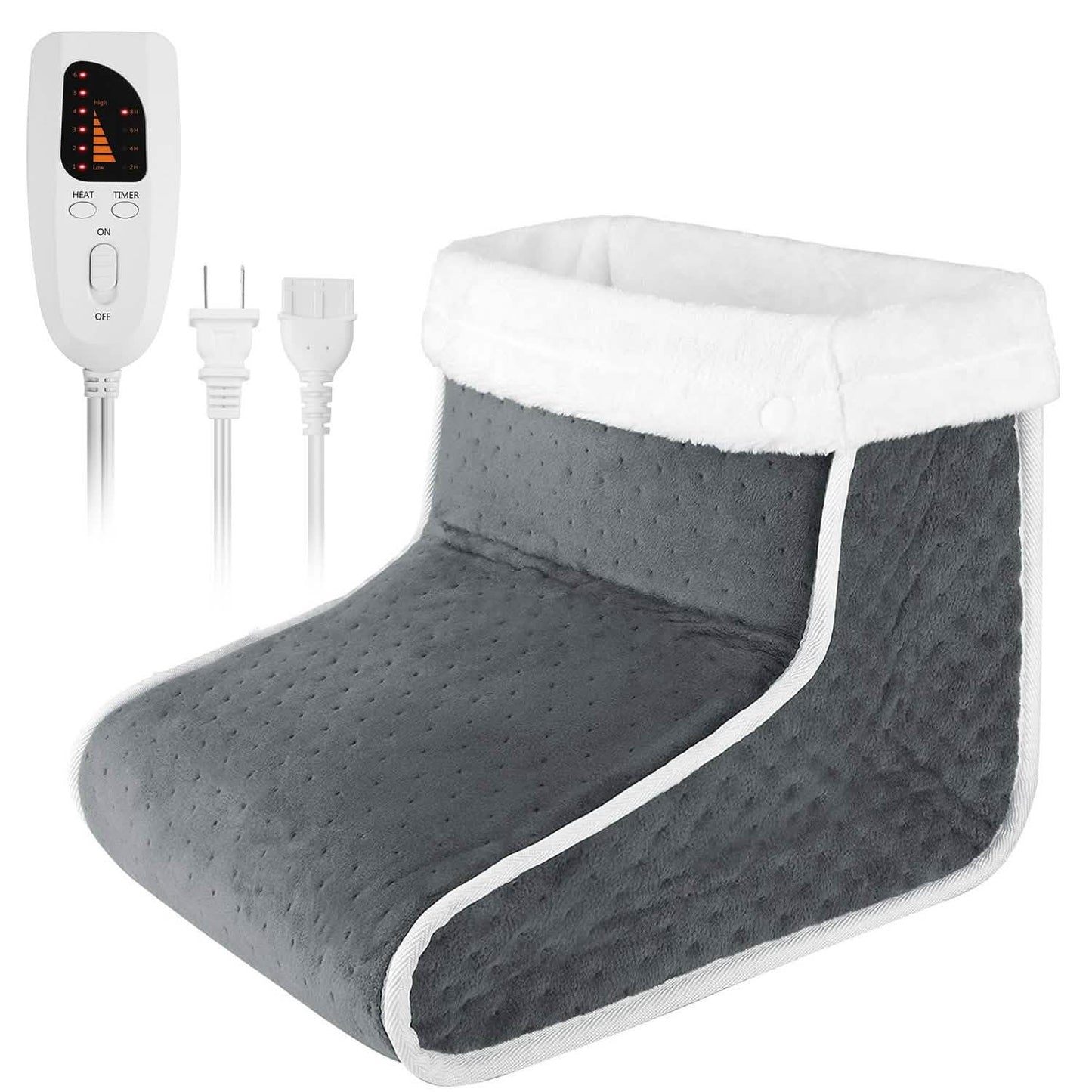 Electric Heated Foot Warmer with 6 Level Heating 4 Level Timing DailySale