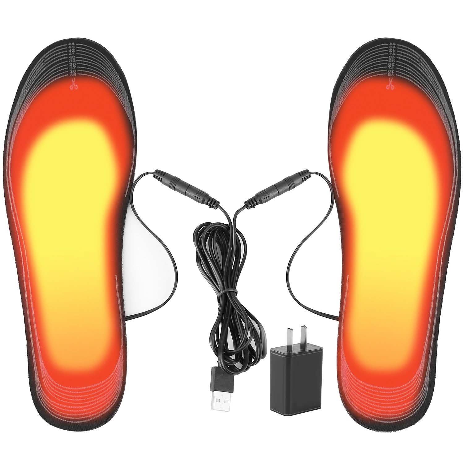 Electric Heated Insoles USB Foot Warmer Pads DailySale