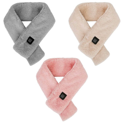 Electric Heated Scarf USB Heating Neck Shawl Soft Warm Scarves with 3 Heating Modes DailySale