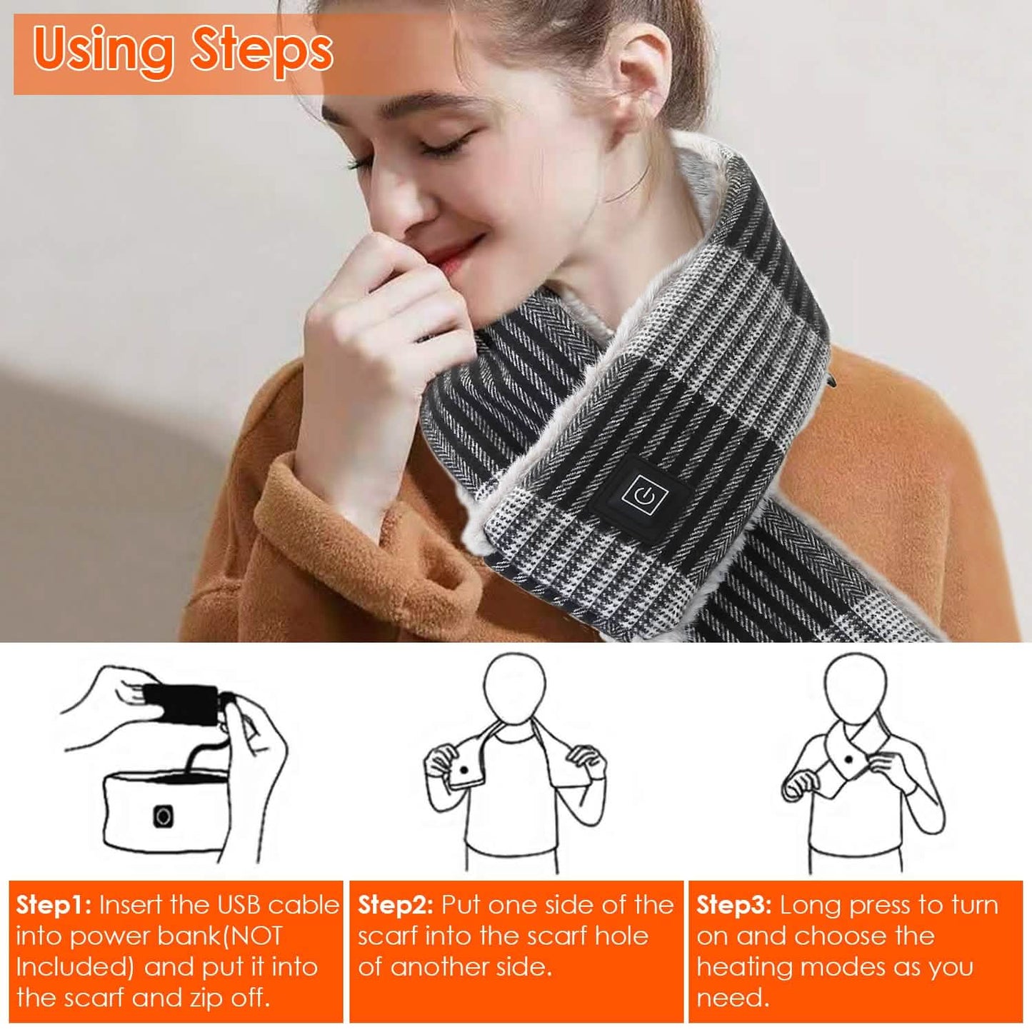 Electric Heated Scarf DailySale