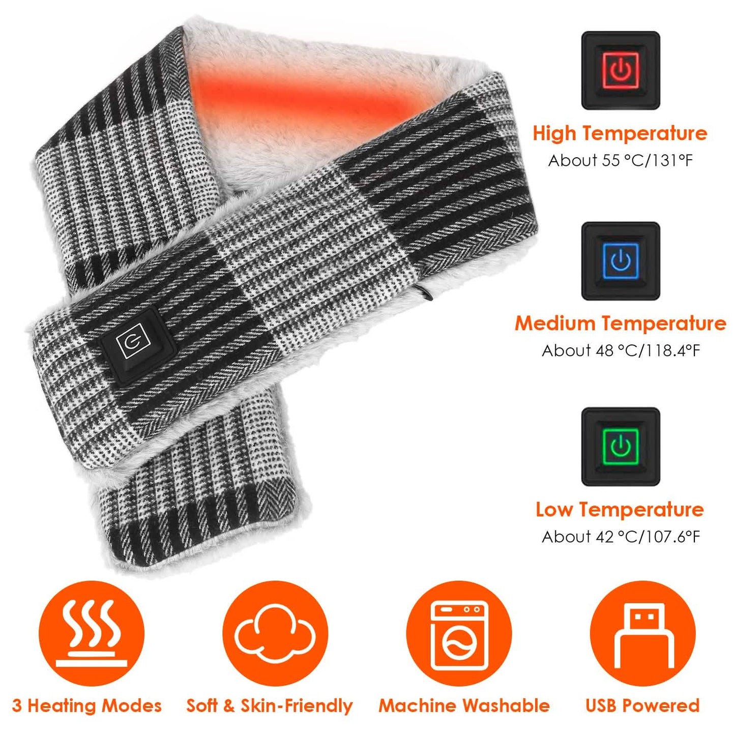 Electric Heated Scarf DailySale