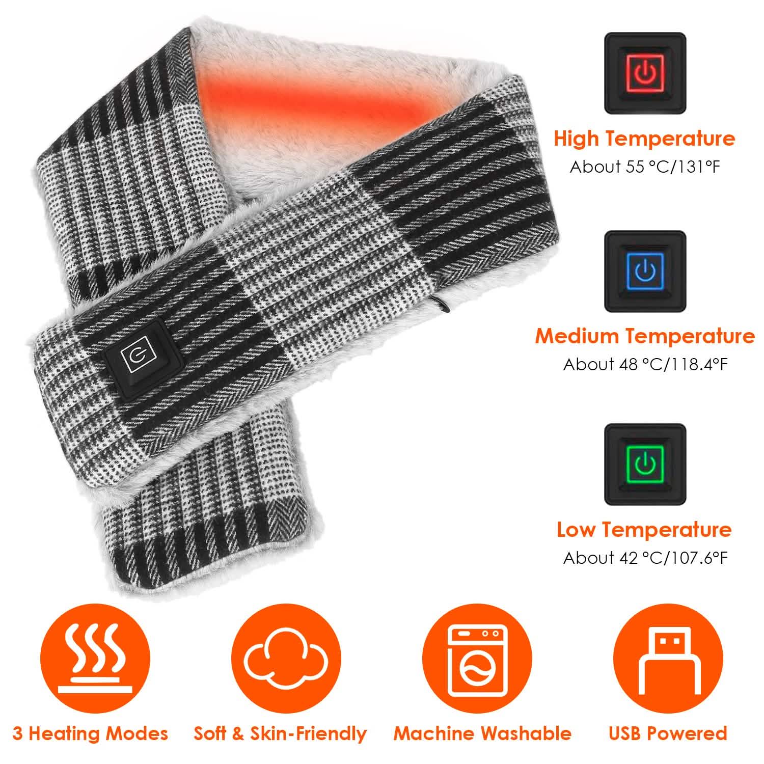 Electric Heated Scarf DailySale
