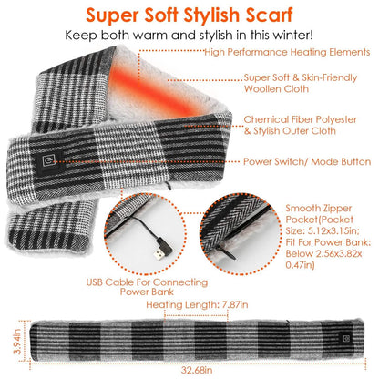 Electric Heated Scarf DailySale