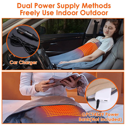 Electric Heated Throw Full Body Shawl DailySale