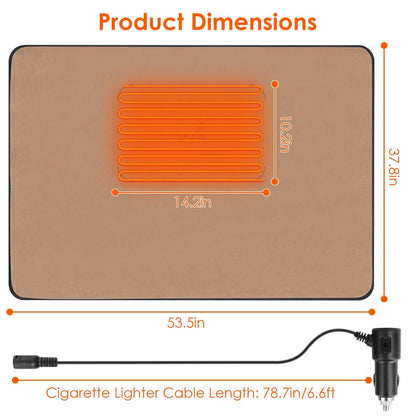 Electric Heated Throw Full Body Shawl DailySale