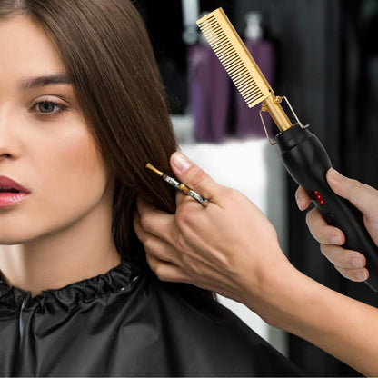 Electric Heating Hair Comb DailySale