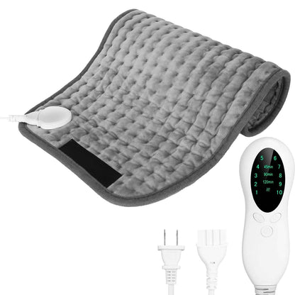 Electric Heating Pad for Back Abdomen Shoulder with 10 Adjustable Temperature Smart Timer Setting DailySale