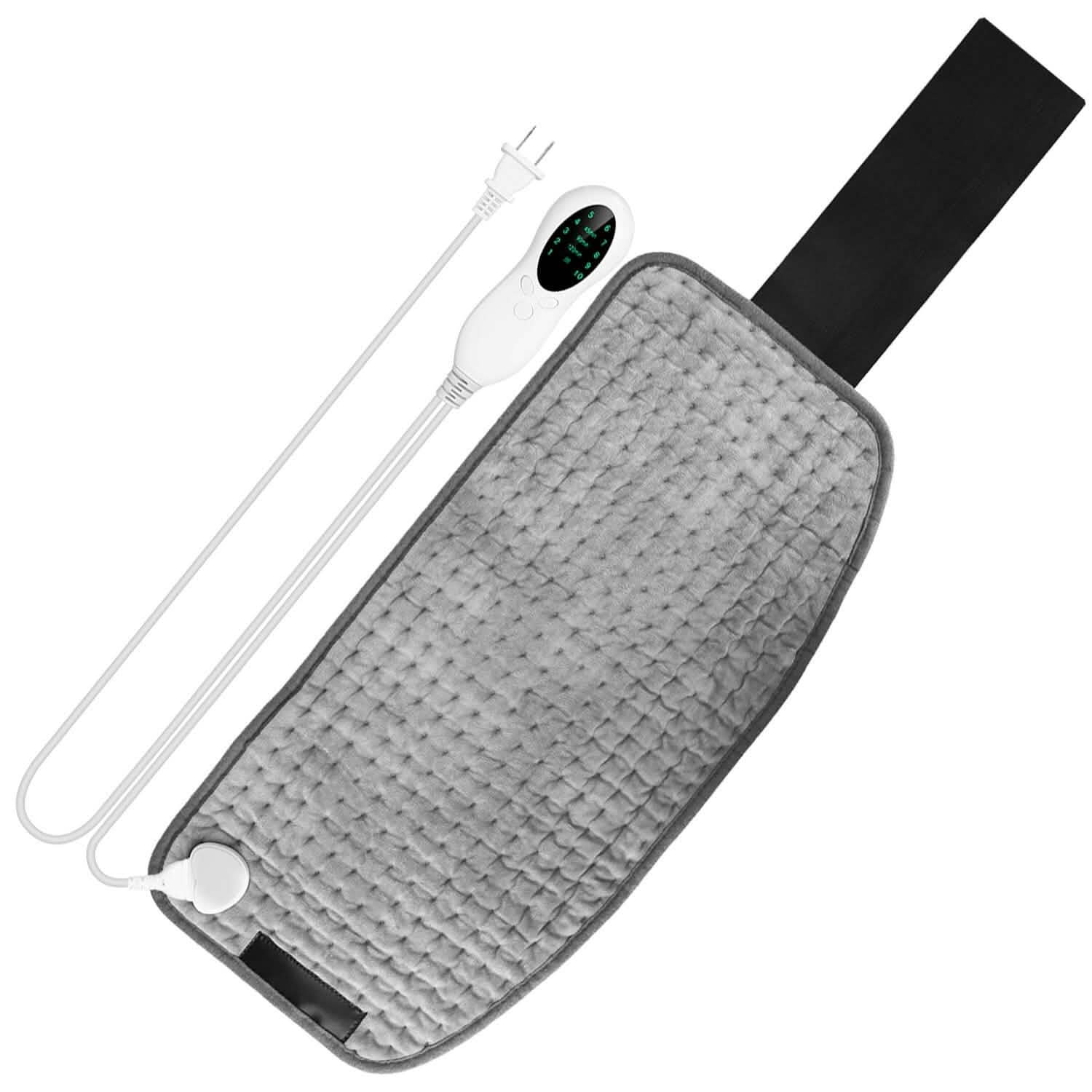 Electric Heating Pad for Back Abdomen Shoulder with 10 Adjustable Temperature Smart Timer Setting DailySale