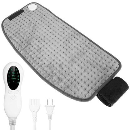 Electric Heating Pad for Back Abdomen Shoulder with 10 Adjustable Temperature Smart Timer Setting DailySale