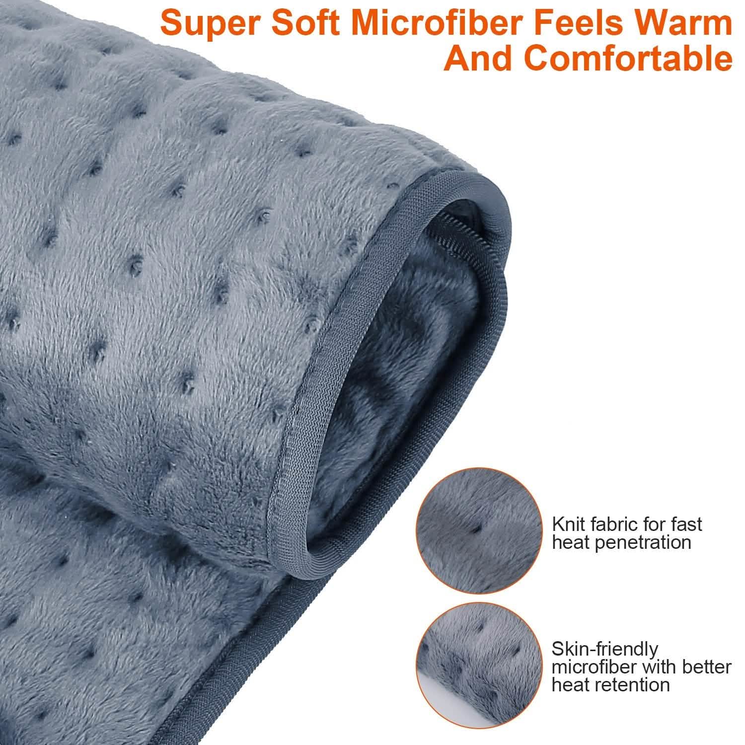 Electric Heating Pad with 9 Temperature Levels DailySale