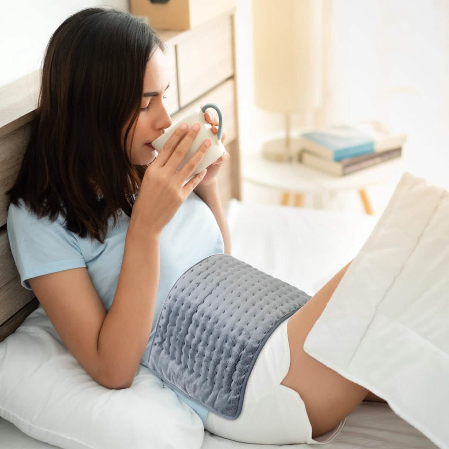 Electric Heating Pad with 9 Temperature Levels DailySale