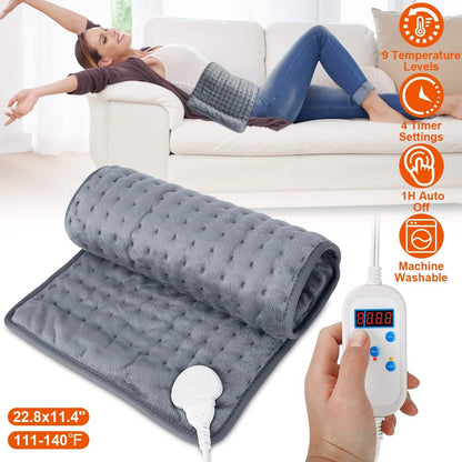 Electric Heating Pad with 9 Temperature Levels DailySale