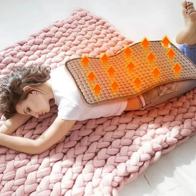 Electric Heating Pads, Washable Heated Blanket for Back Pain Muscle Pain Relieve DailySale