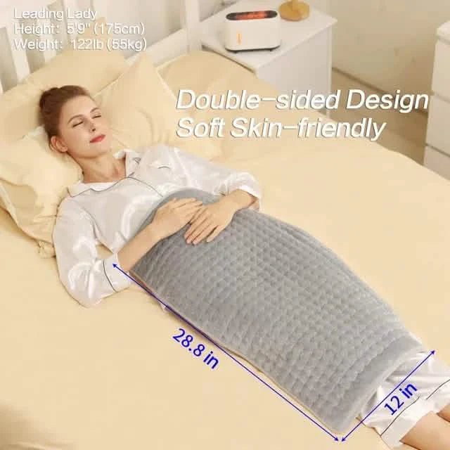 Electric Heating Pads, Washable Heated Blanket for Back Pain Muscle Pain Relieve DailySale