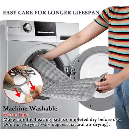 Electric Heating Pads, Washable Heated Blanket for Back Pain Muscle Pain Relieve DailySale