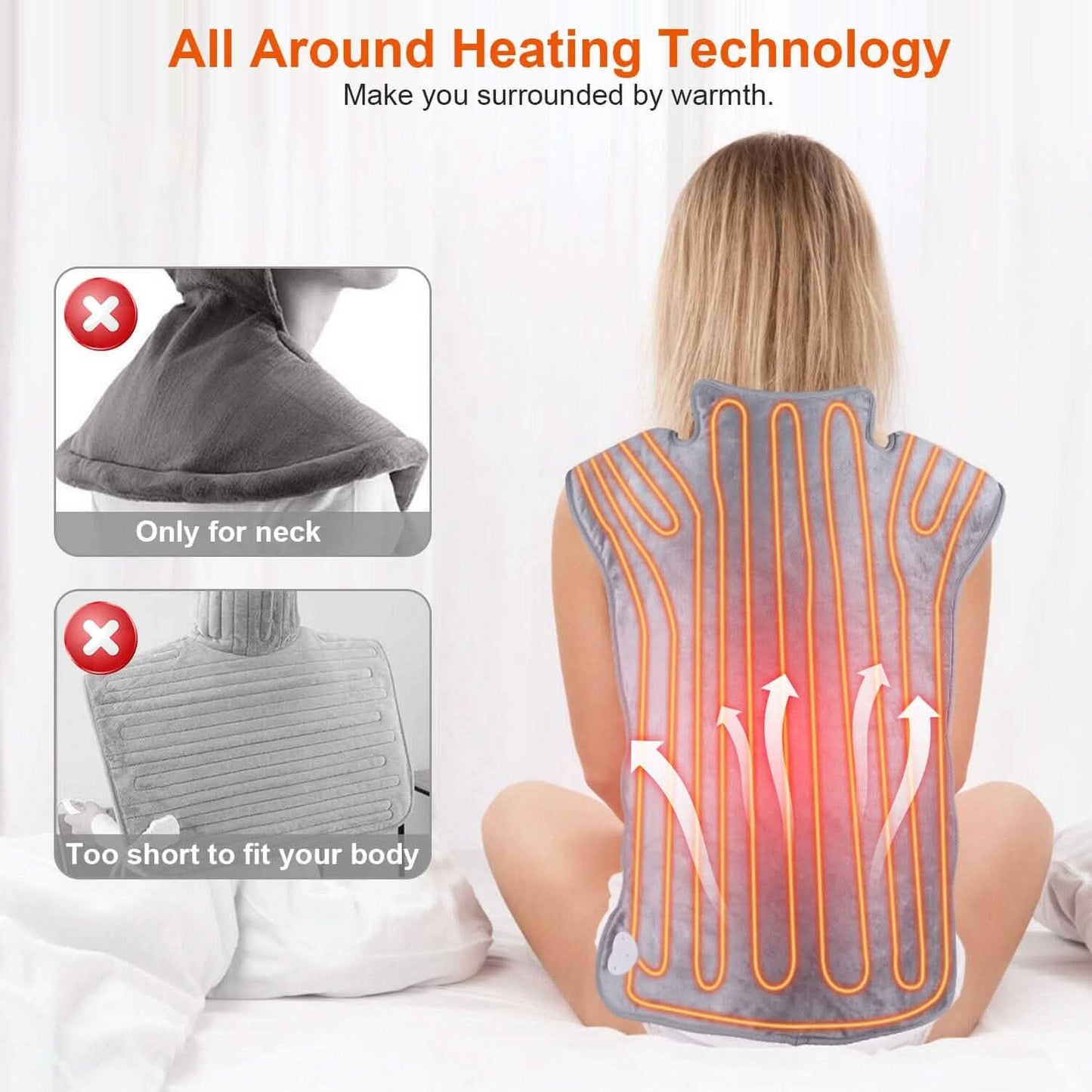 Electric Heating Wrap for Neck Shoulder DailySale