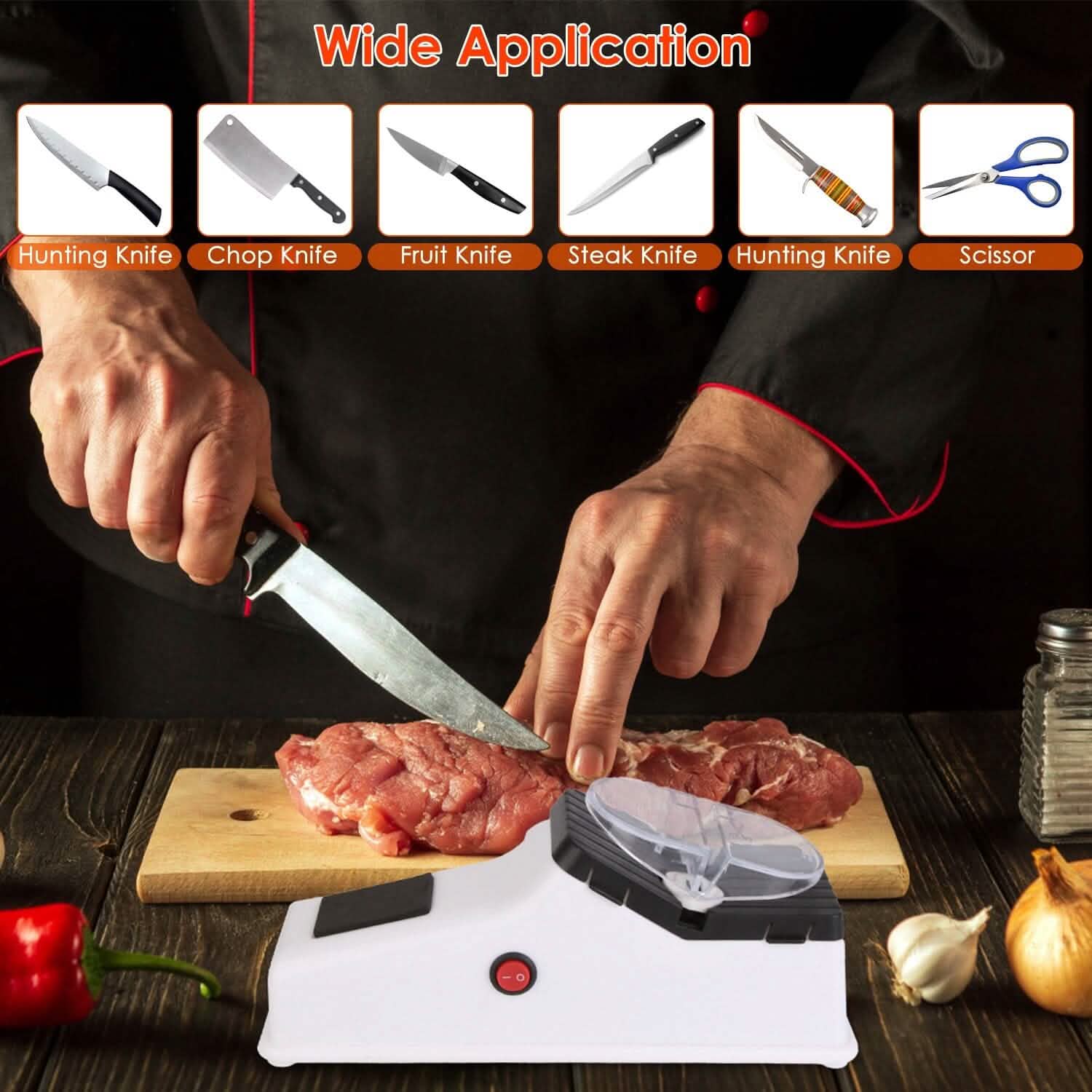 Electric Knife Sharpener with USB Plug DailySale