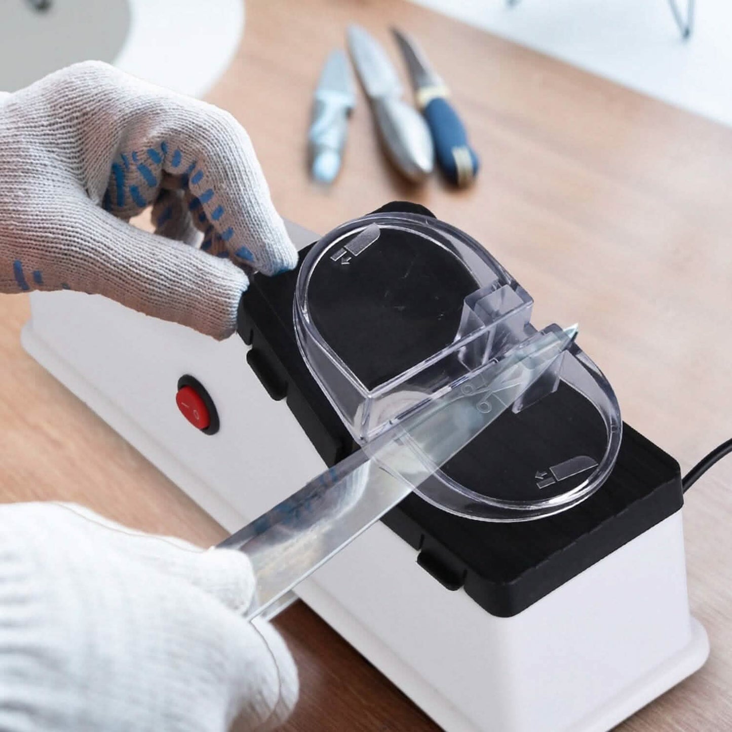 Electric Knife Sharpener with USB Plug DailySale
