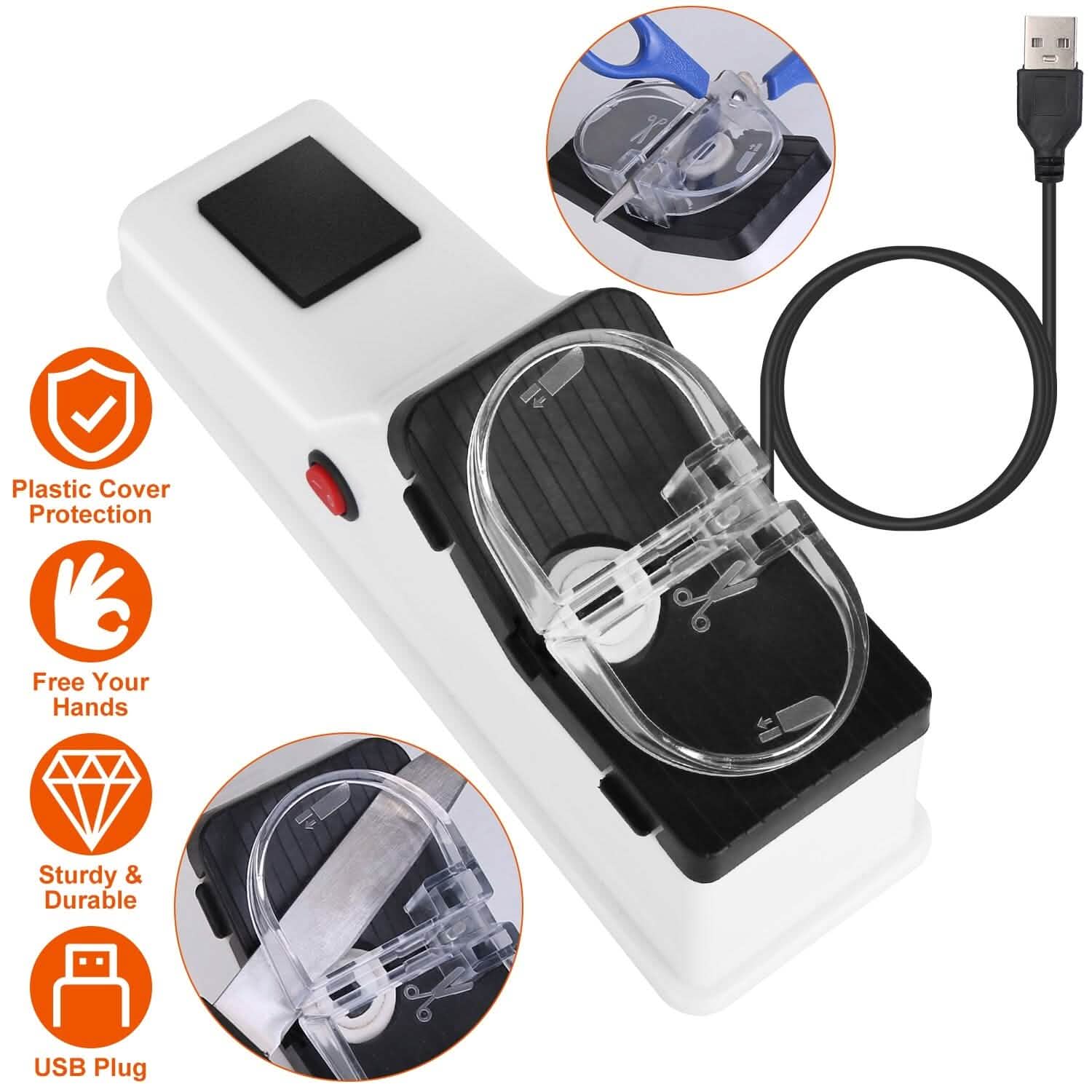 Electric Knife Sharpener with USB Plug DailySale