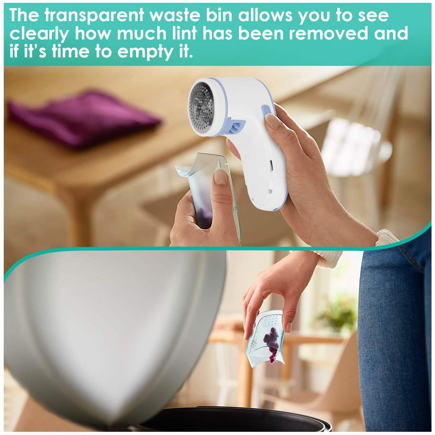 Electric Lint Shaver USB Rechargeable Fabric Clothes Lint Fluff Remover DailySale
