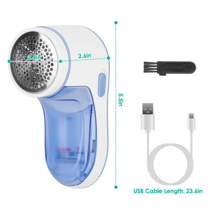 Electric Lint Shaver USB Rechargeable Fabric Clothes Lint Fluff Remover DailySale