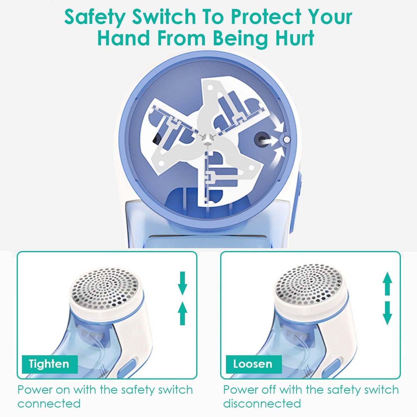 Electric Lint Shaver USB Rechargeable Fabric Clothes Lint Fluff Remover DailySale