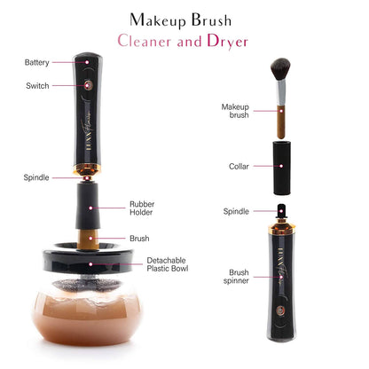 Electric Makeup Brush Cleaner and Dryer Machine DailySale