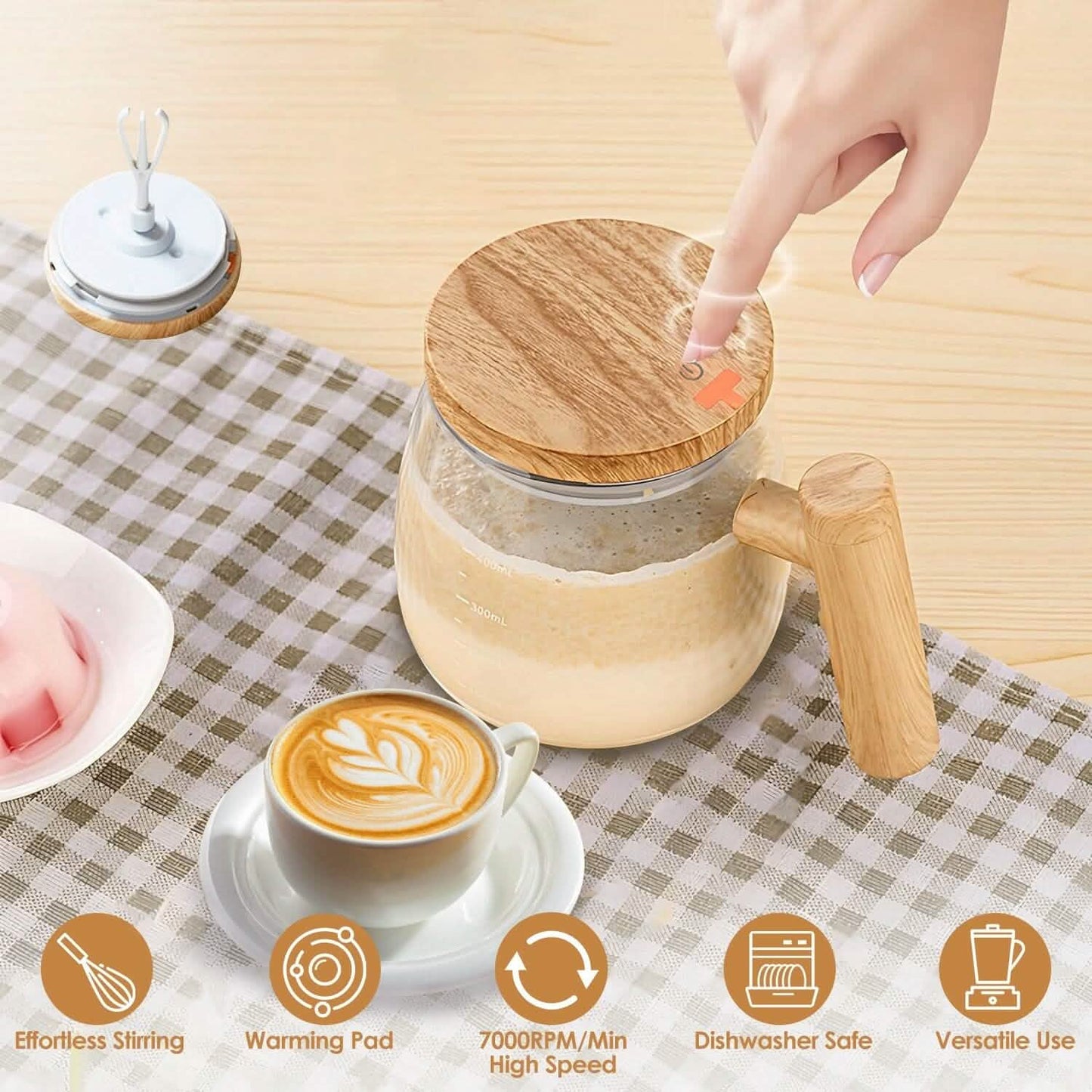 Electric Mixing Mug 400ML High Speed Mixing Cup DailySale