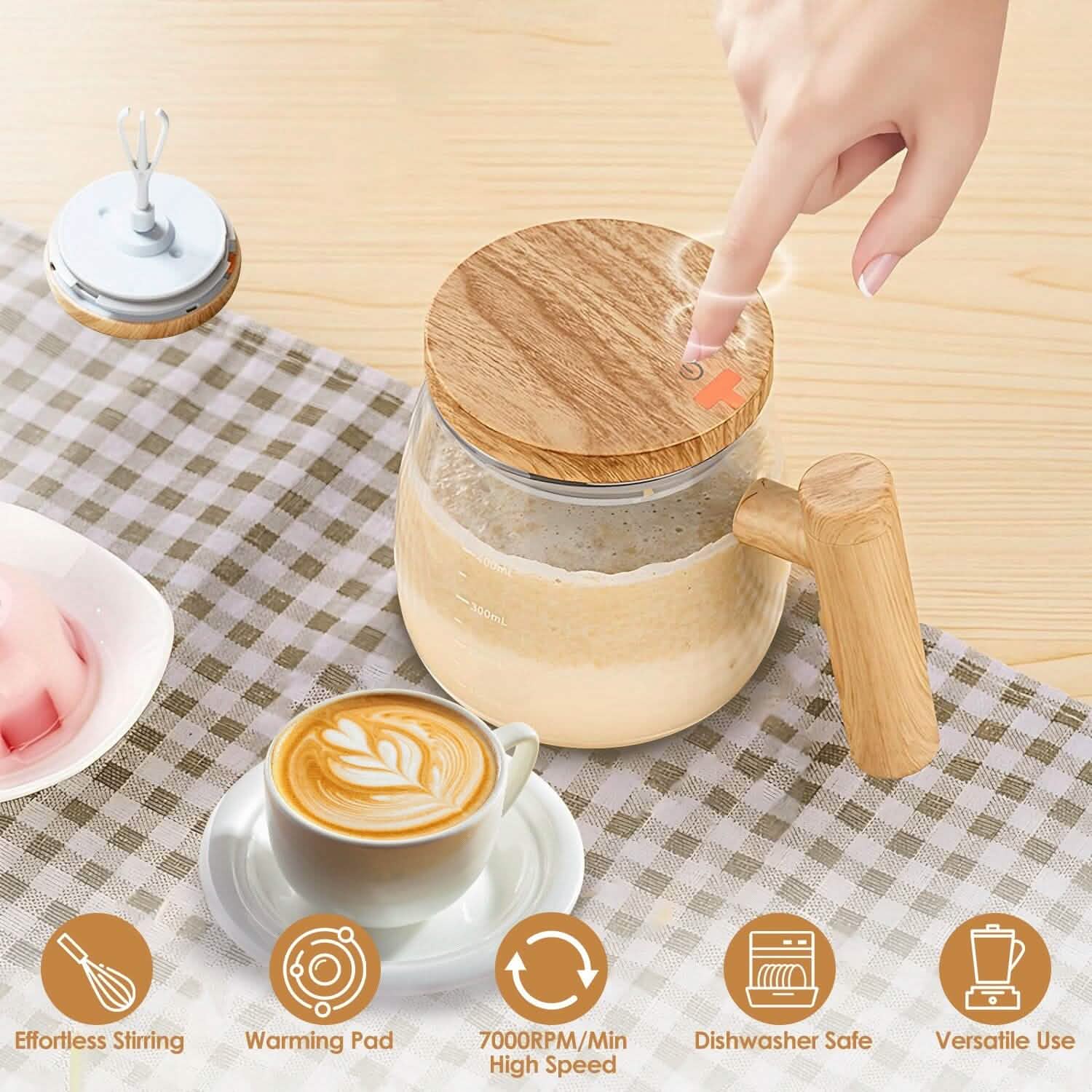 Electric Mixing Mug 400ML High Speed Mixing Cup DailySale