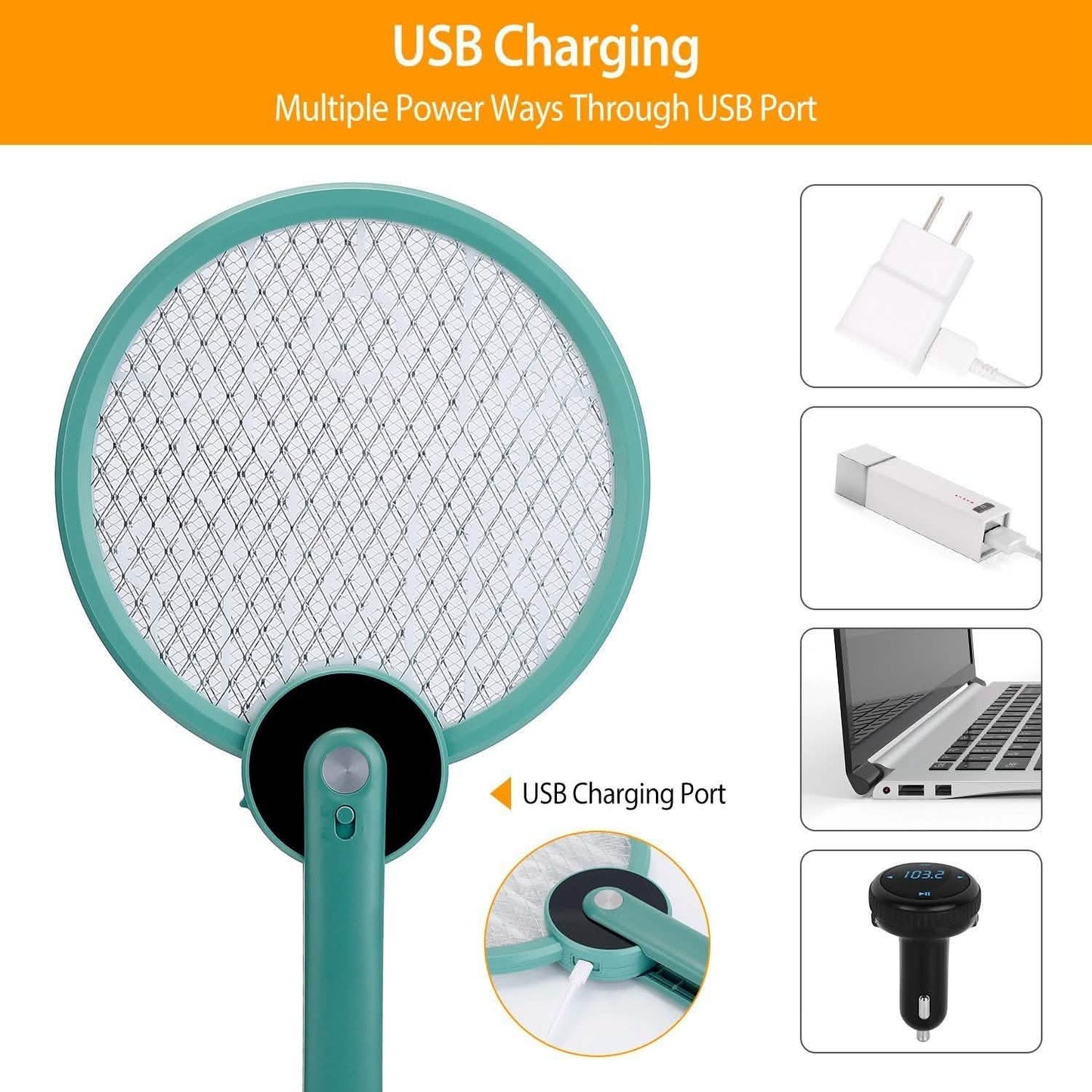 Electric Mosquito Swatter Bug Zapper DailySale