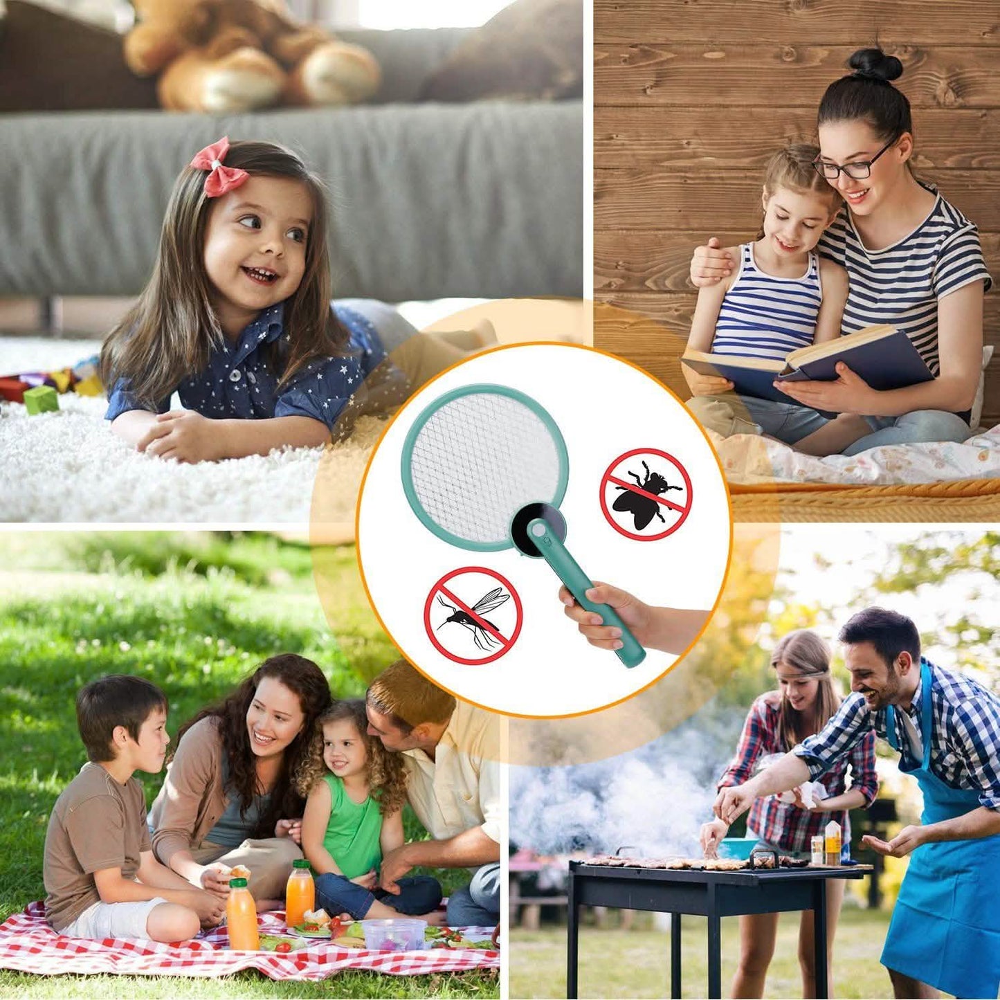 Electric Mosquito Swatter Bug Zapper DailySale