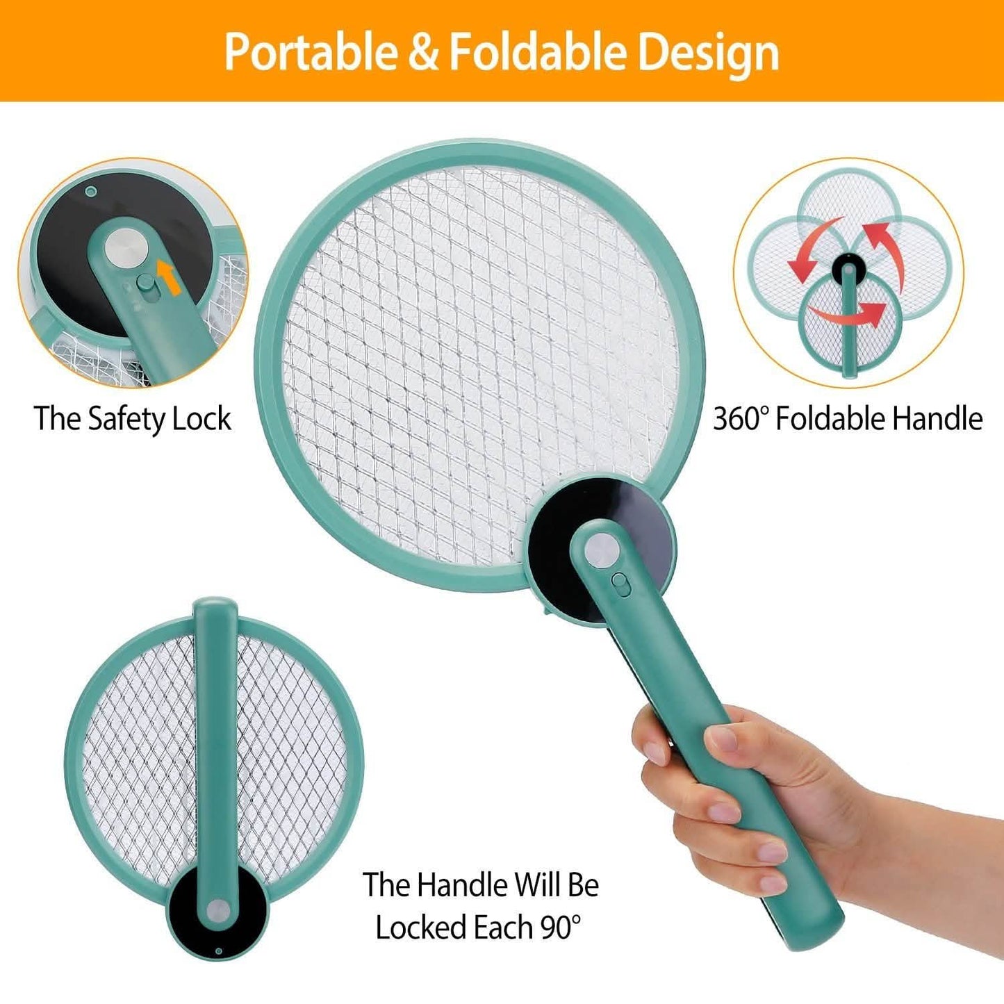 Electric Mosquito Swatter Bug Zapper DailySale