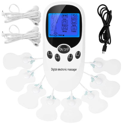 Electric Muscle Stimulator with Electrode Pads Wires DailySale