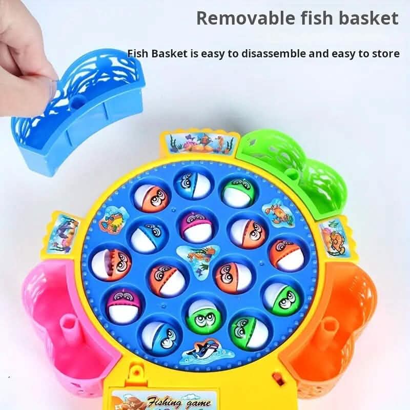 Electric Music Spinning Fishing Disc Toy Set DailySale