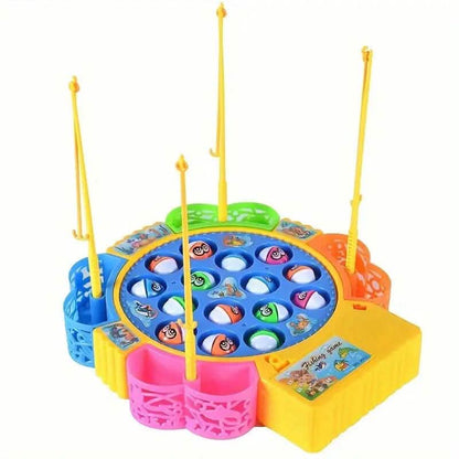 Electric Music Spinning Fishing Disc Toy Set DailySale