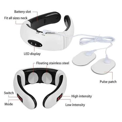 Electric Neck Massager and Pulse Back 6 Modes Power Control DailySale