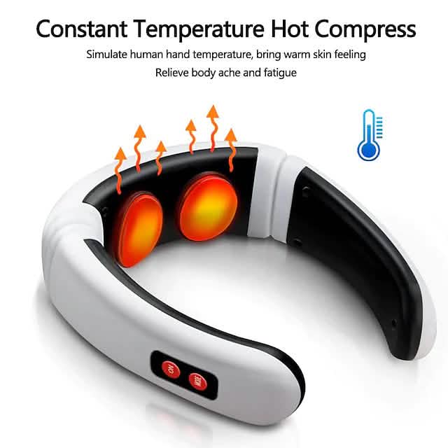 Electric Neck Massager and Pulse Back 6 Modes Power Control DailySale