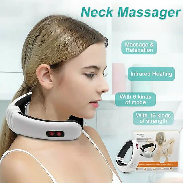 Electric Neck Massager and Pulse Back 6 Modes Power Control DailySale