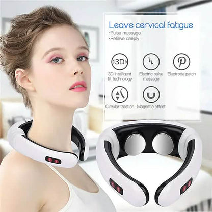 Electric Neck Massager and Pulse Back 6 Modes Power Control DailySale
