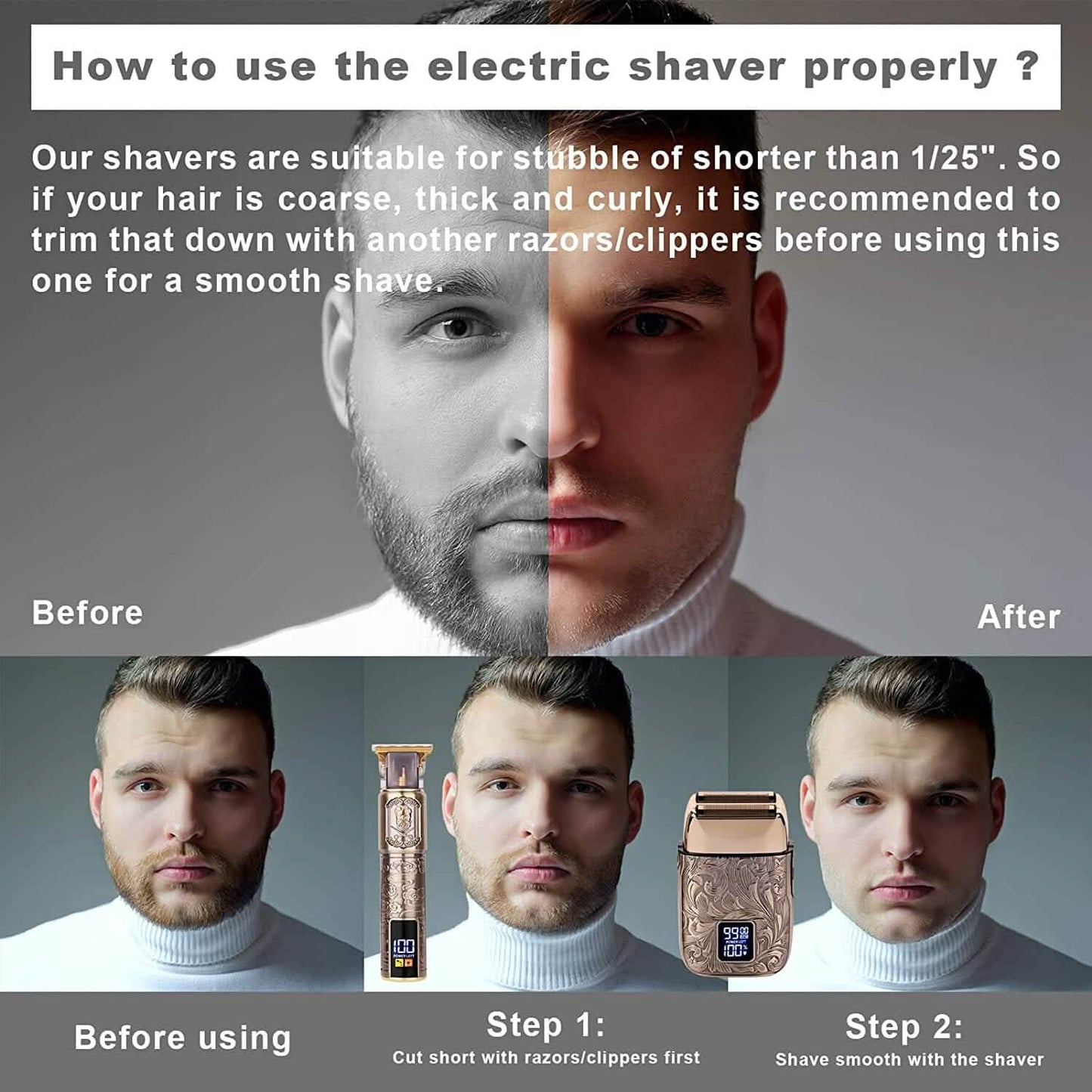 Electric Razor for Men DailySale