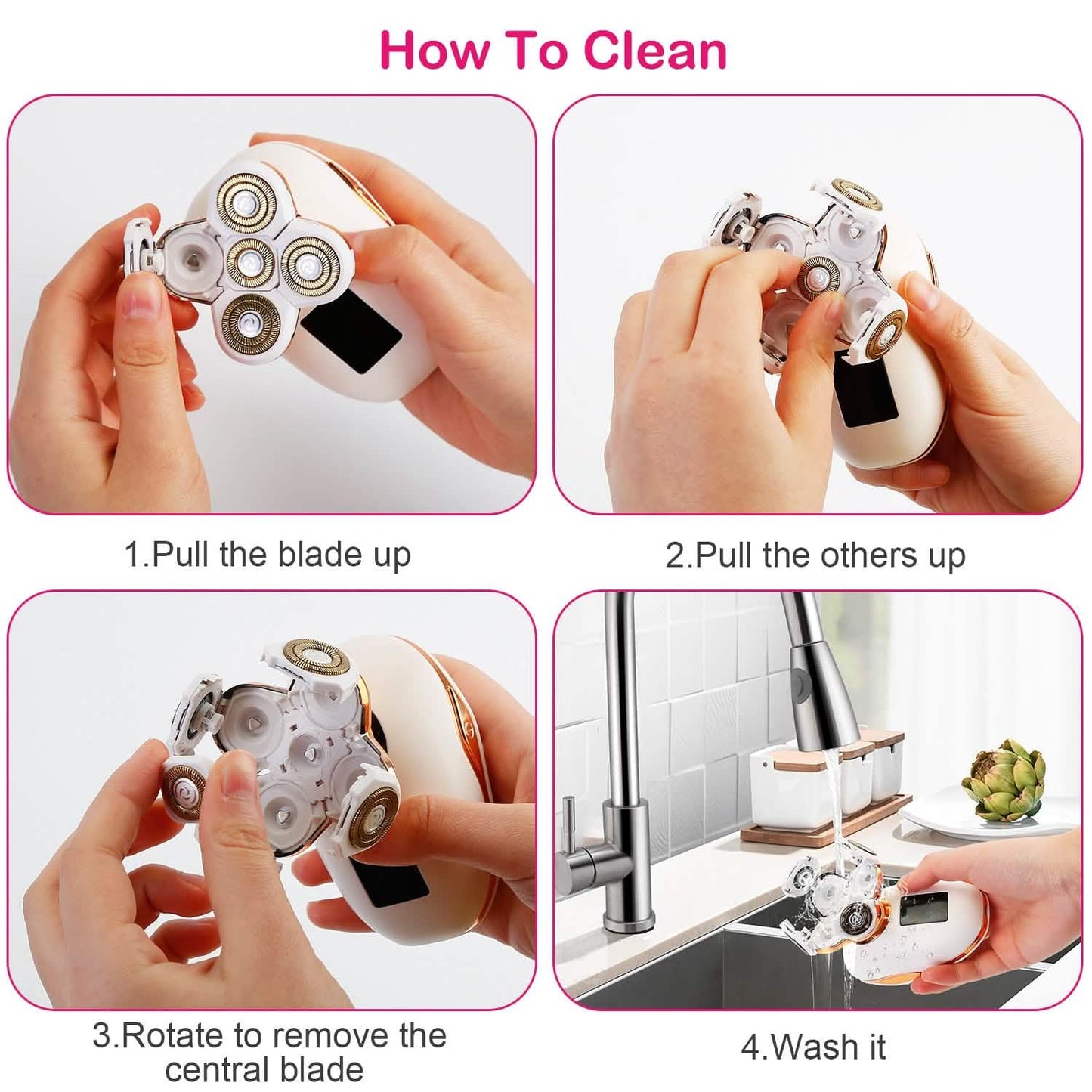 Electric Razor for Women Painless Leg Shaver DailySale
