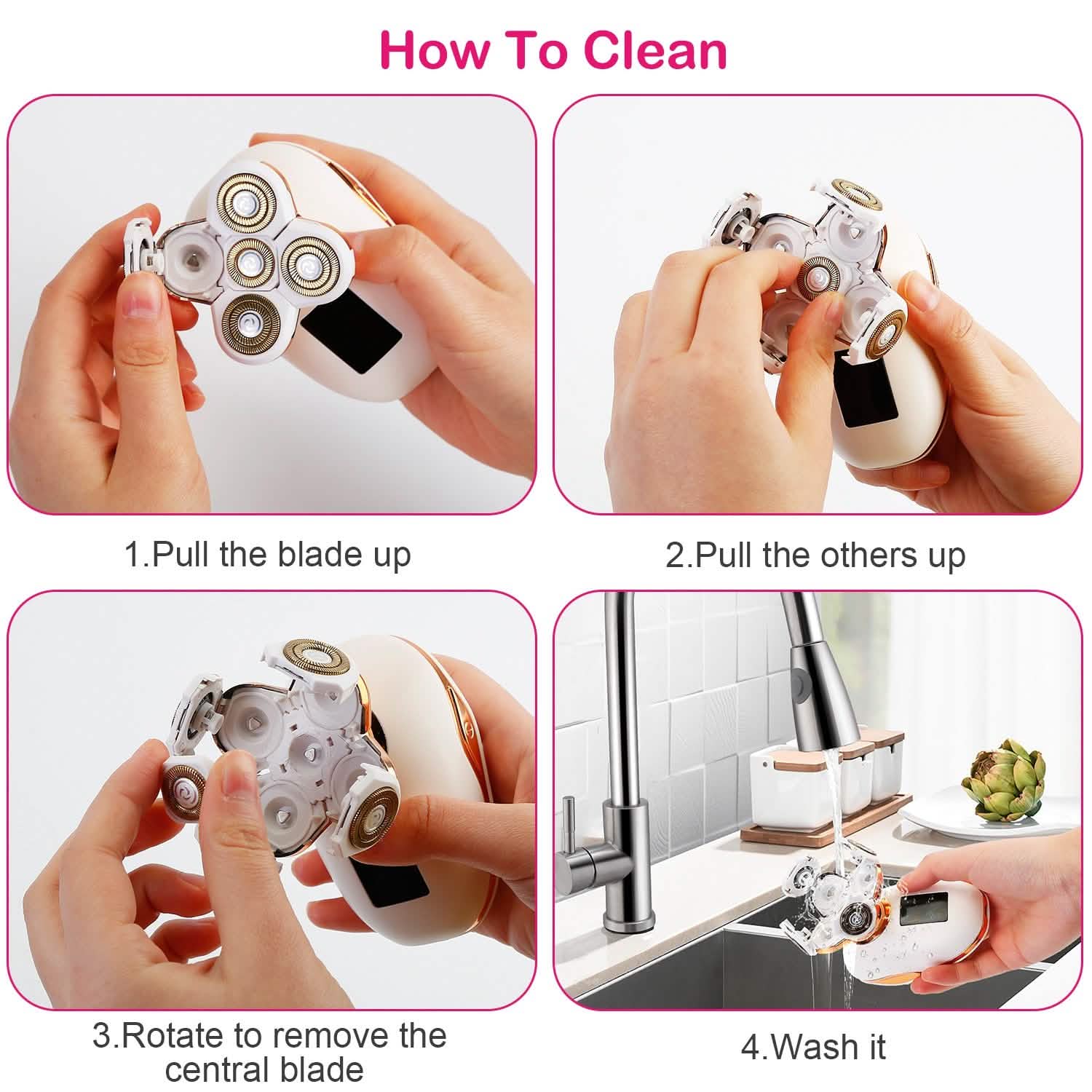 Electric Razor for Women Painless Leg Shaver DailySale