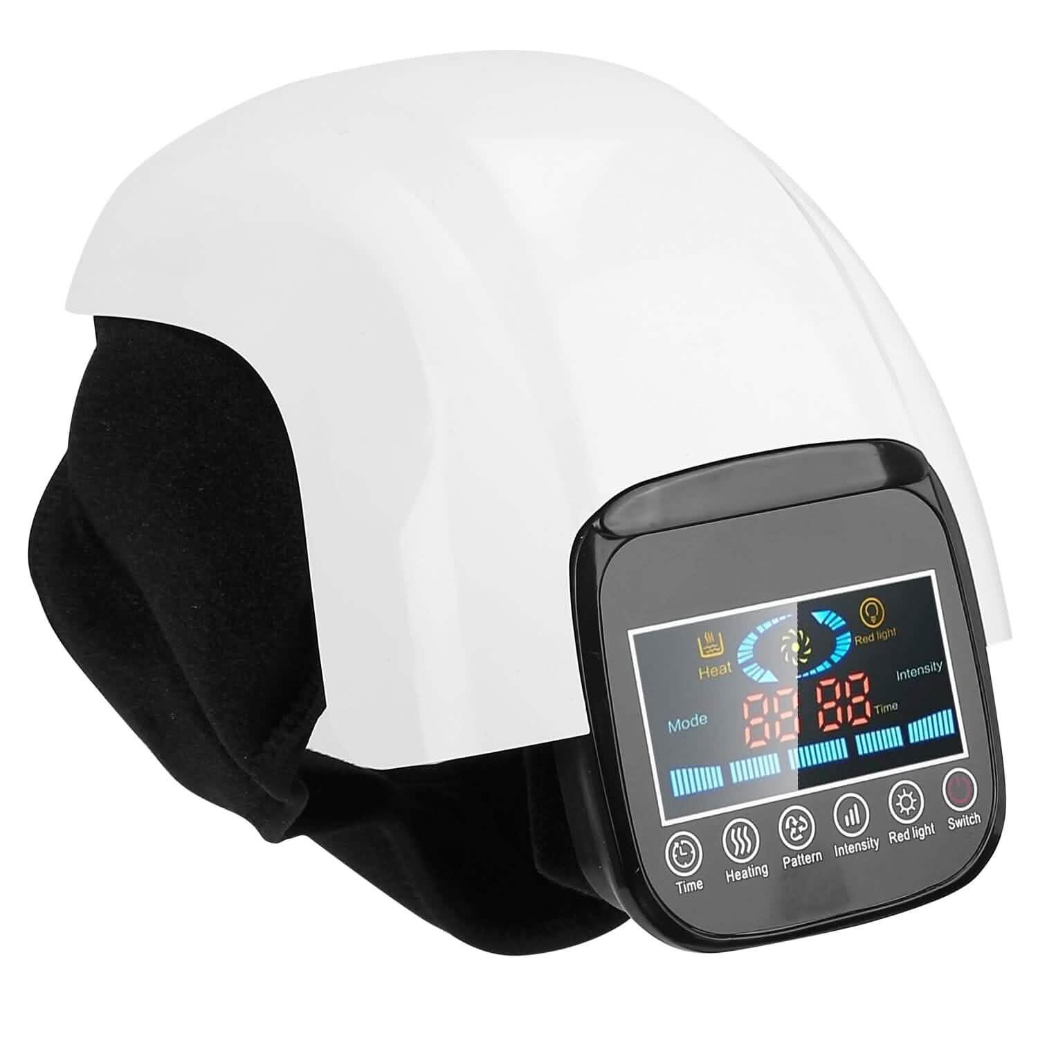 Electric Rechargeable Knee Massager Infrared Heat Pain Relief Therapy DailySale