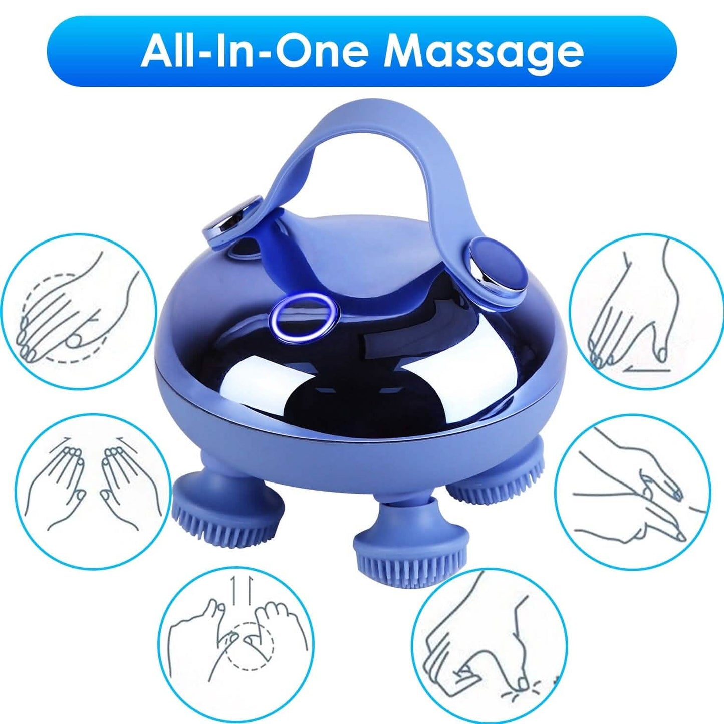 Electric Rechargeable Scalp Massager DailySale