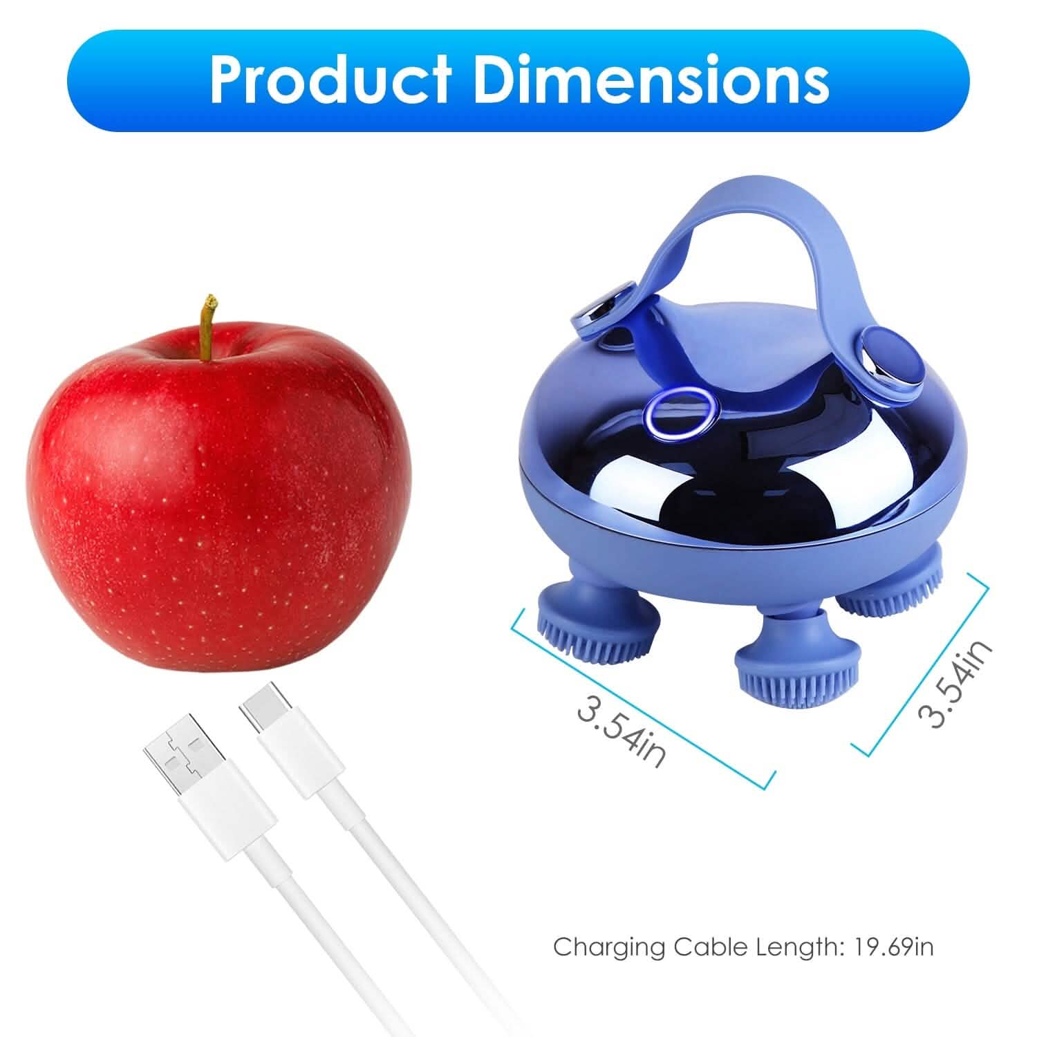 Electric Rechargeable Scalp Massager DailySale