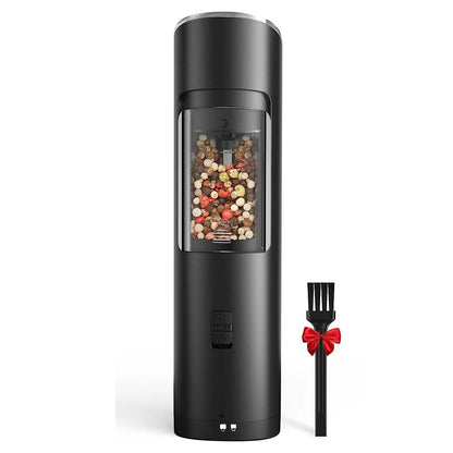 Electric Salt and Pepper Grinder LED Indicator Adjustable Coarseness DailySale