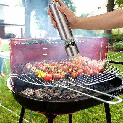 Electric Salt Pepper Grinder with Light Adjustable Coarseness DailySale